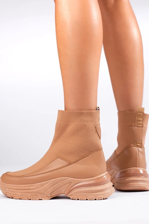 Sporty style Inomens boots BroInn color Sporty style Inomens boots BroInn color