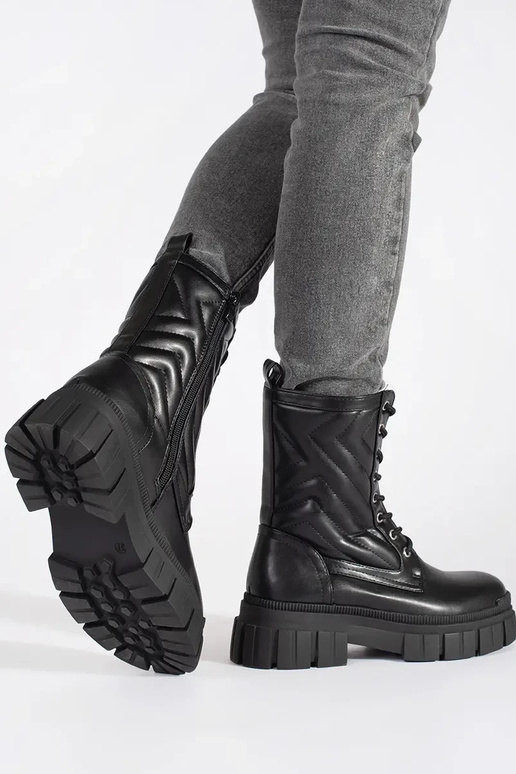 high riding boots z pikoInanym Inzorem