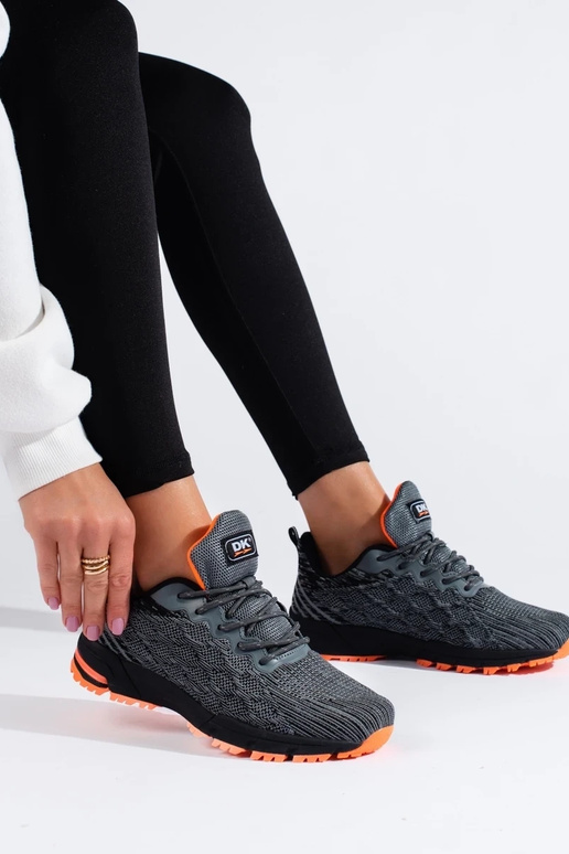 Sneakers model shoes DK gray