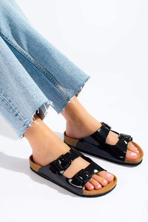 Slippers  Potocki  black