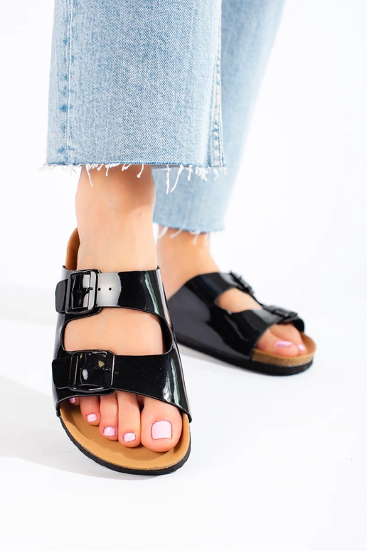 Slippers  Potocki  black