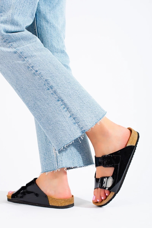 Slippers  Potocki  black