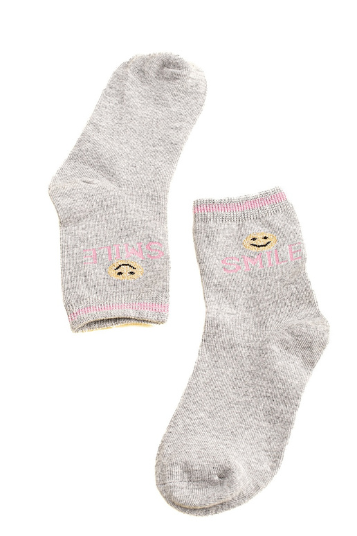 Socks Shelovet gray Smile Socks Shelovet gray Smile