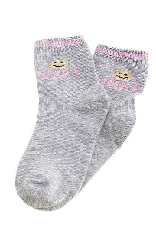 Socks Shelovet gray Smile Socks Shelovet gray Smile