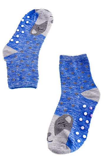 Socks girly blue badgers