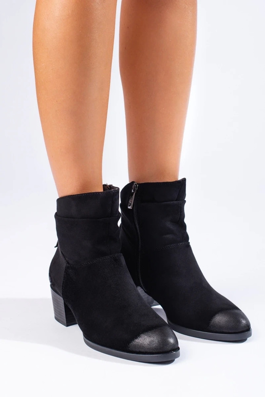 of suede Inomens boots Potocki black