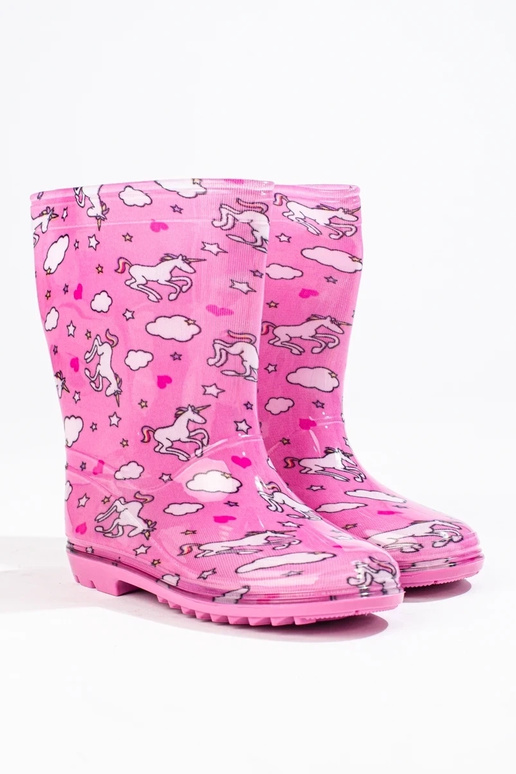 Children's rubber shoes   Shelovet pink