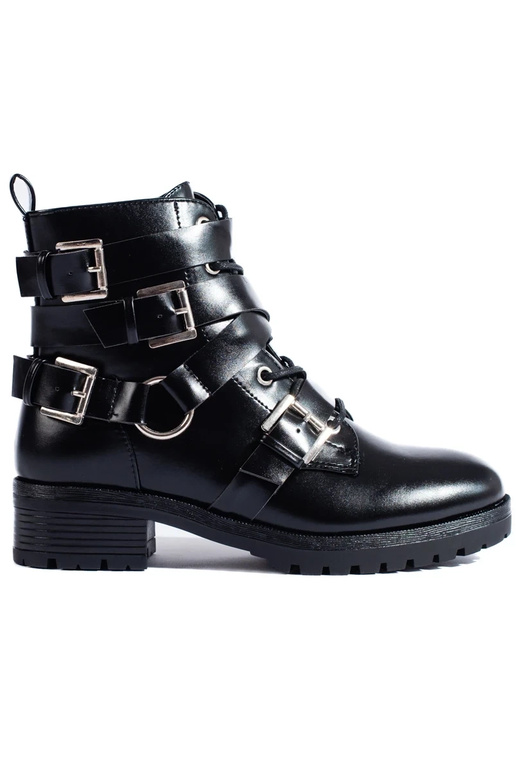 black Inomens boots Inith decorative...