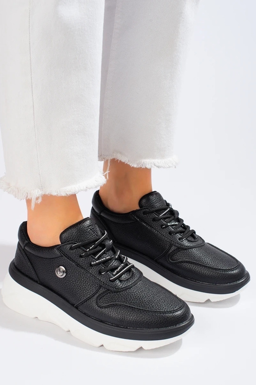 black sneakers Vinceza