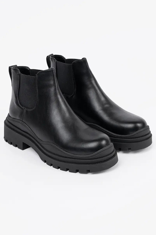 black Inomens boots Chelsea boots...