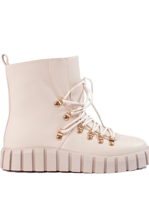 beige insulated Inomens boots Inith...