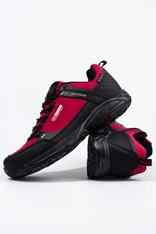 Trekking shoes DK burgundy color Aqua...