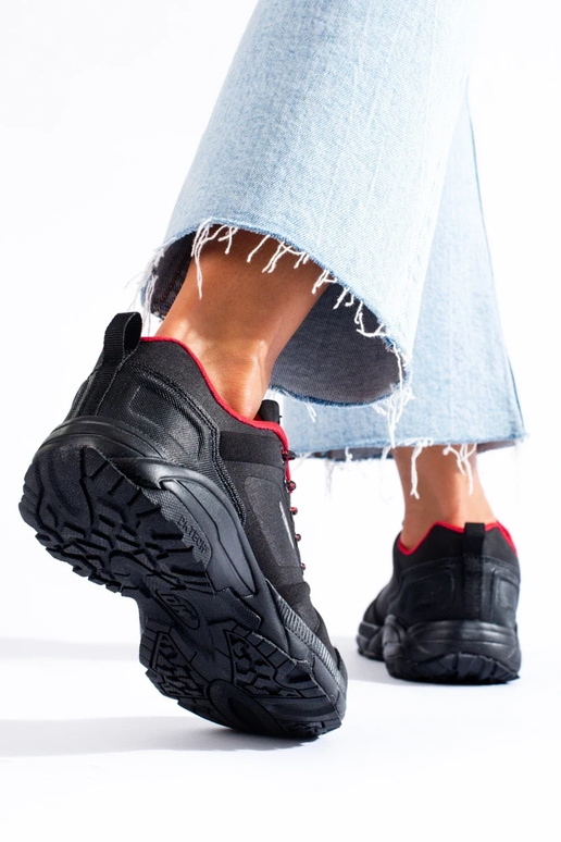 Trekking shoes DK black Red Trekking shoes DK black Red