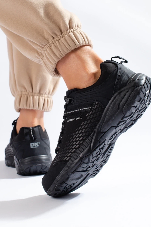 Trekking shoes on a thick sole DK black Trekking shoes on a thick sole DK black