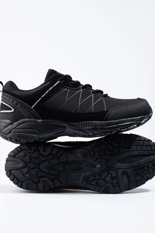 black Men's trekking shoes  DK Softshell
