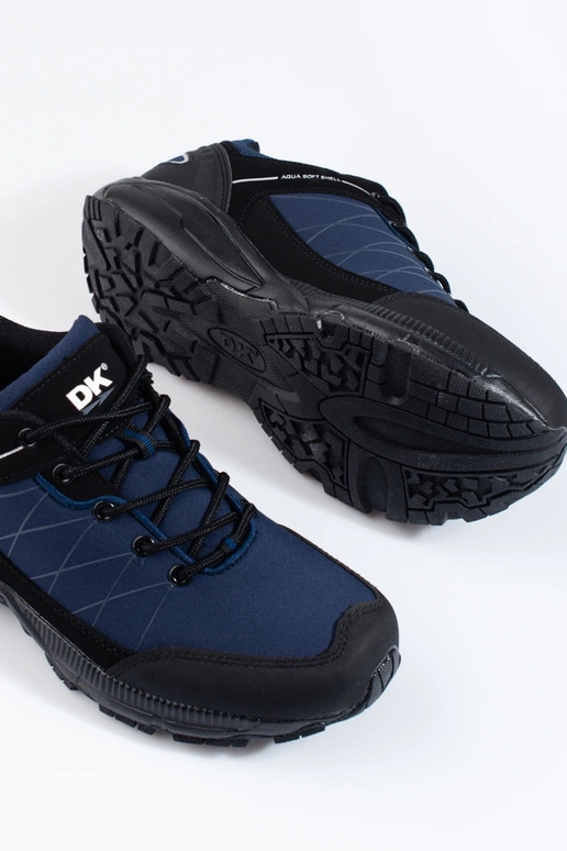 dark blue Men's trekking shoes DK...