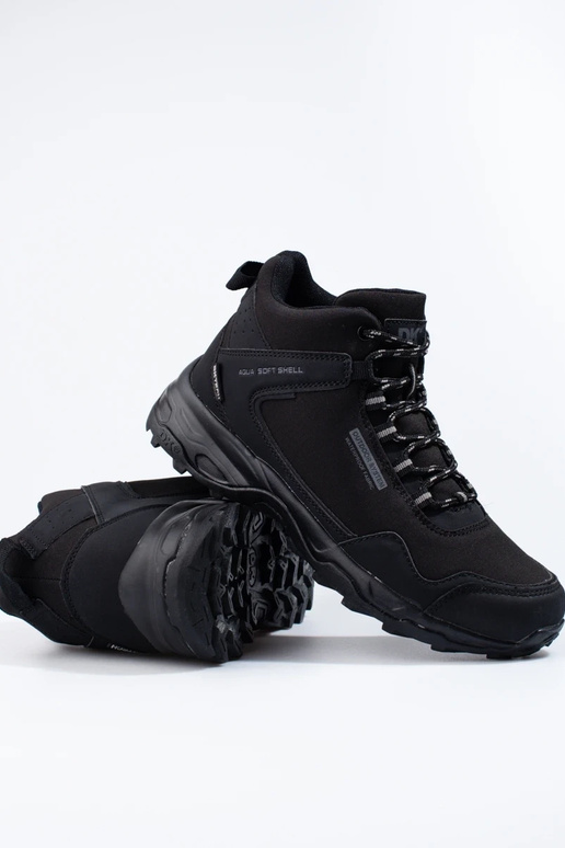 Men's trekking shoes DK black Softshell
