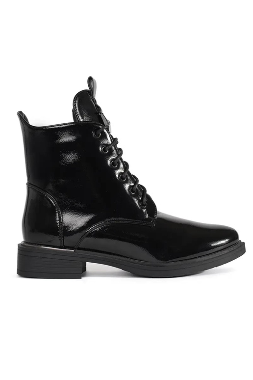 Inith laces Inomens boots black made...
