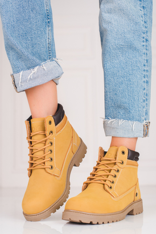 Leather boots DK BroInn color