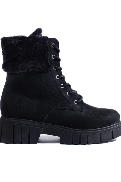 of suede INomens boots Shelovet black of suede INomens boots Shelovet black