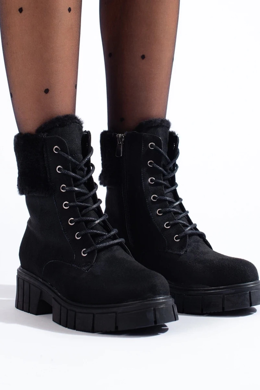 of suede INomens boots Shelovet black of suede INomens boots Shelovet black