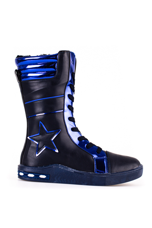 Boots leather girly Inith a high... Boots leather girly Inith a high...