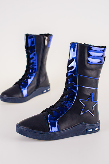 Boots leather girly Inith a... 2