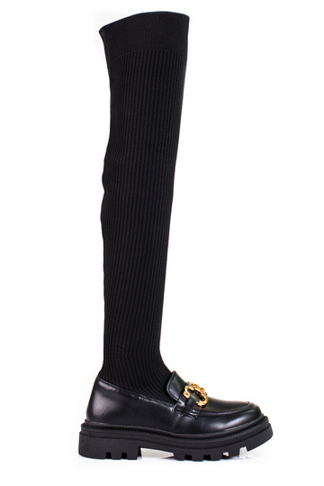 black INomens boots Inith a...