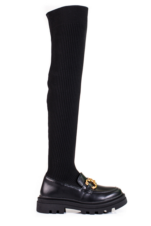 black INomens boots Inith a flexible... black INomens boots Inith a flexible...