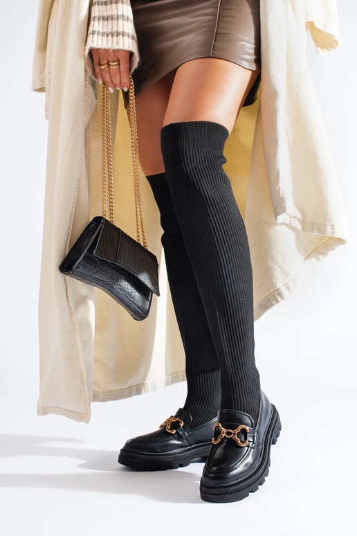 black INomens boots Inith a flexible... black INomens boots Inith a flexible...