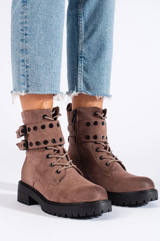 Inith laces darkbeige Inomens boots... Inith laces darkbeige Inomens boots...