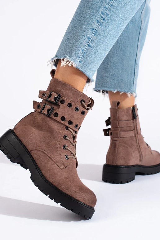 Inith laces darkbeige Inomens boots... Inith laces darkbeige Inomens boots...