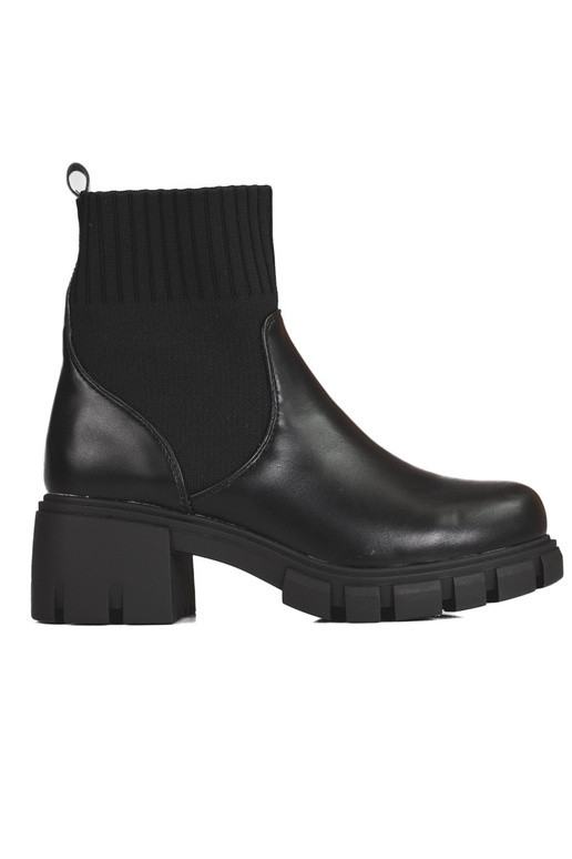 black Inomens boots Inith a flexible... black Inomens boots Inith a flexible...