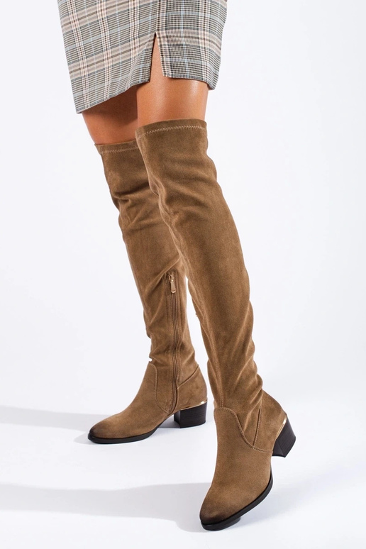 of suede INomens boots Vinceza beige of suede INomens boots Vinceza beige