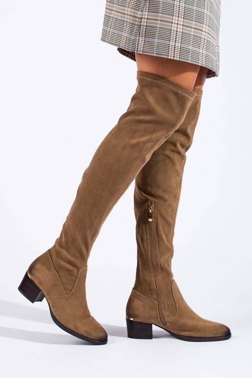 of suede INomens boots Vinceza beige of suede INomens boots Vinceza beige