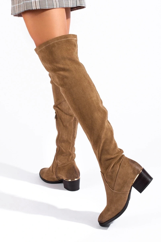 of suede INomens boots Vinceza beige of suede INomens boots Vinceza beige