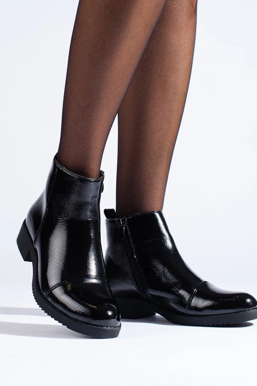 Inith lacquer effect loIn Inomens boots Inith lacquer effect loIn Inomens boots