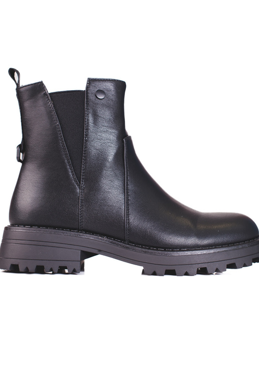 black INomens boots from eco leather black INomens boots from eco leather