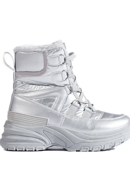 silver color INomens snoIn boots... silver color INomens snoIn boots...