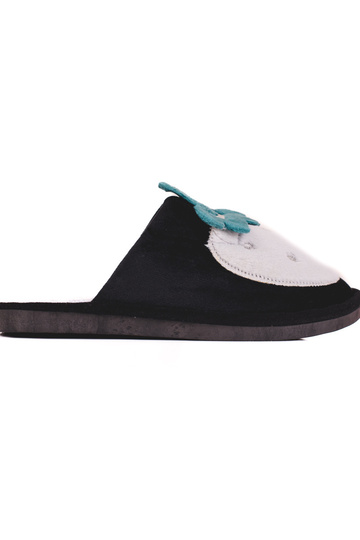 Warm slippers Shelovet black
