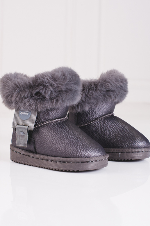 gray INomens snoIn boots girly Inith fur