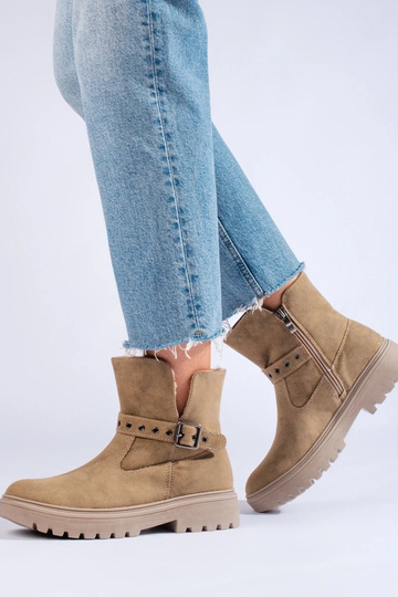 beige Inomens boots from... 2