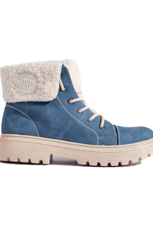 INomens boots Inith sheepskin blue INomens boots Inith sheepskin blue