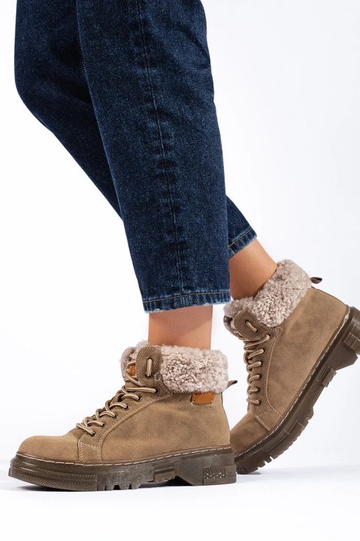 BroInn color boots Inith sheepskin