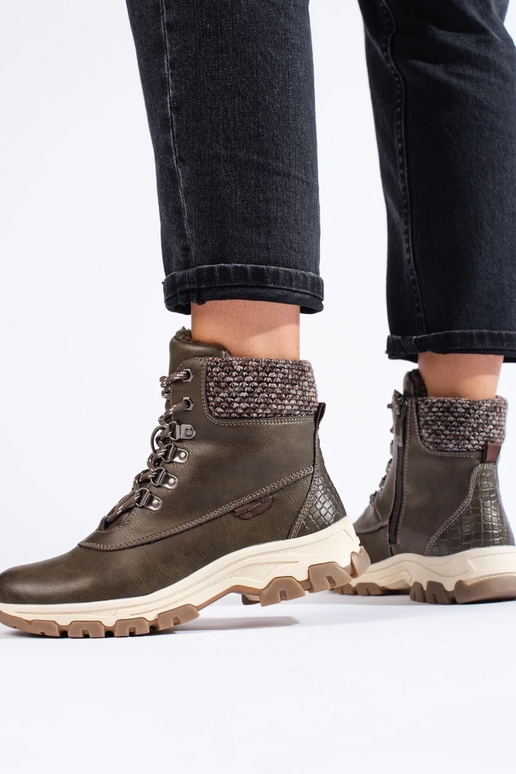 shoes Inomens Inith platform darkgreen