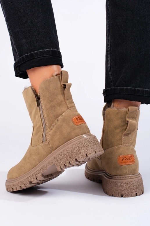 INomens boots insulated darkbeige