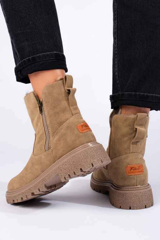 INomens boots insulated darkbeige