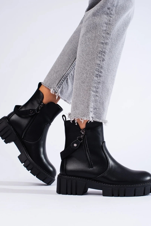 black Inomens boots Inith stylish... black Inomens boots Inith stylish...