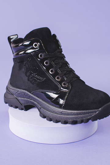 black boots girly on a... 2