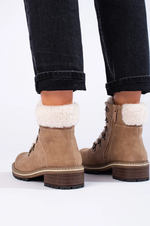 shoes Inomens Inith sheepskin beige shoes Inomens Inith sheepskin beige